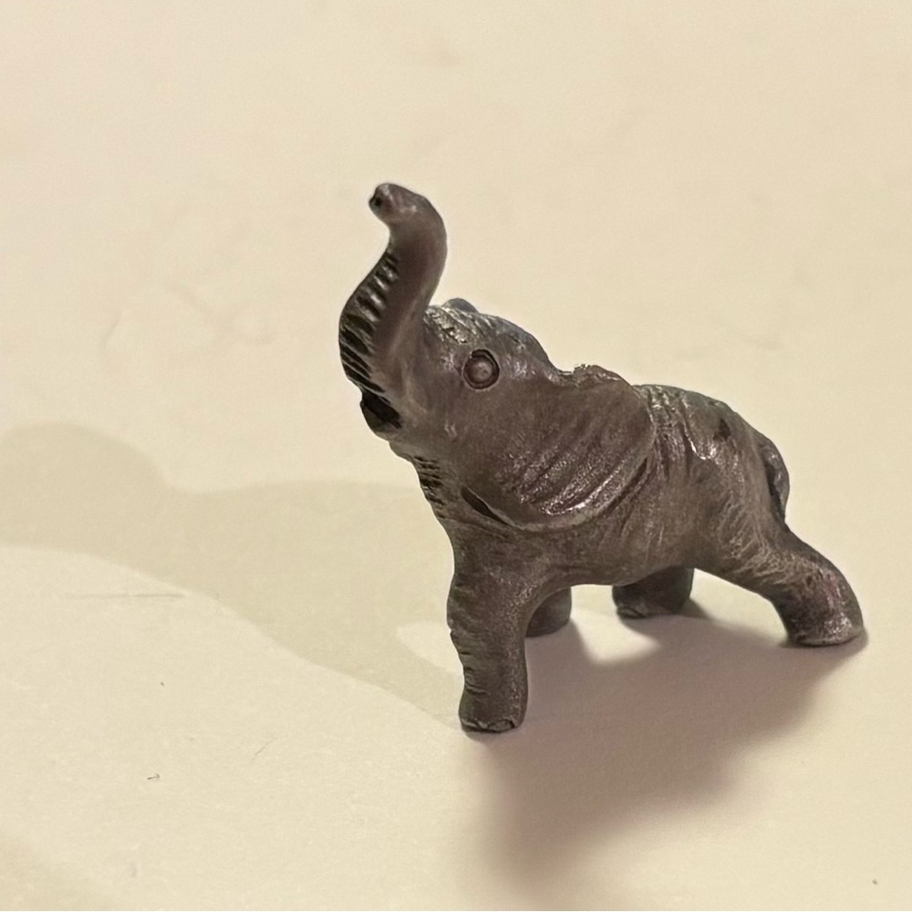 Vintage Spoontique Pewter Baby Elephant